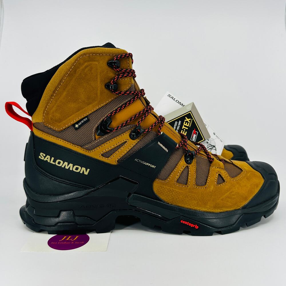 Salomon Men's Quest 4 GTX Gore-Tex Waterproof Leather Hiking Boots Size 12